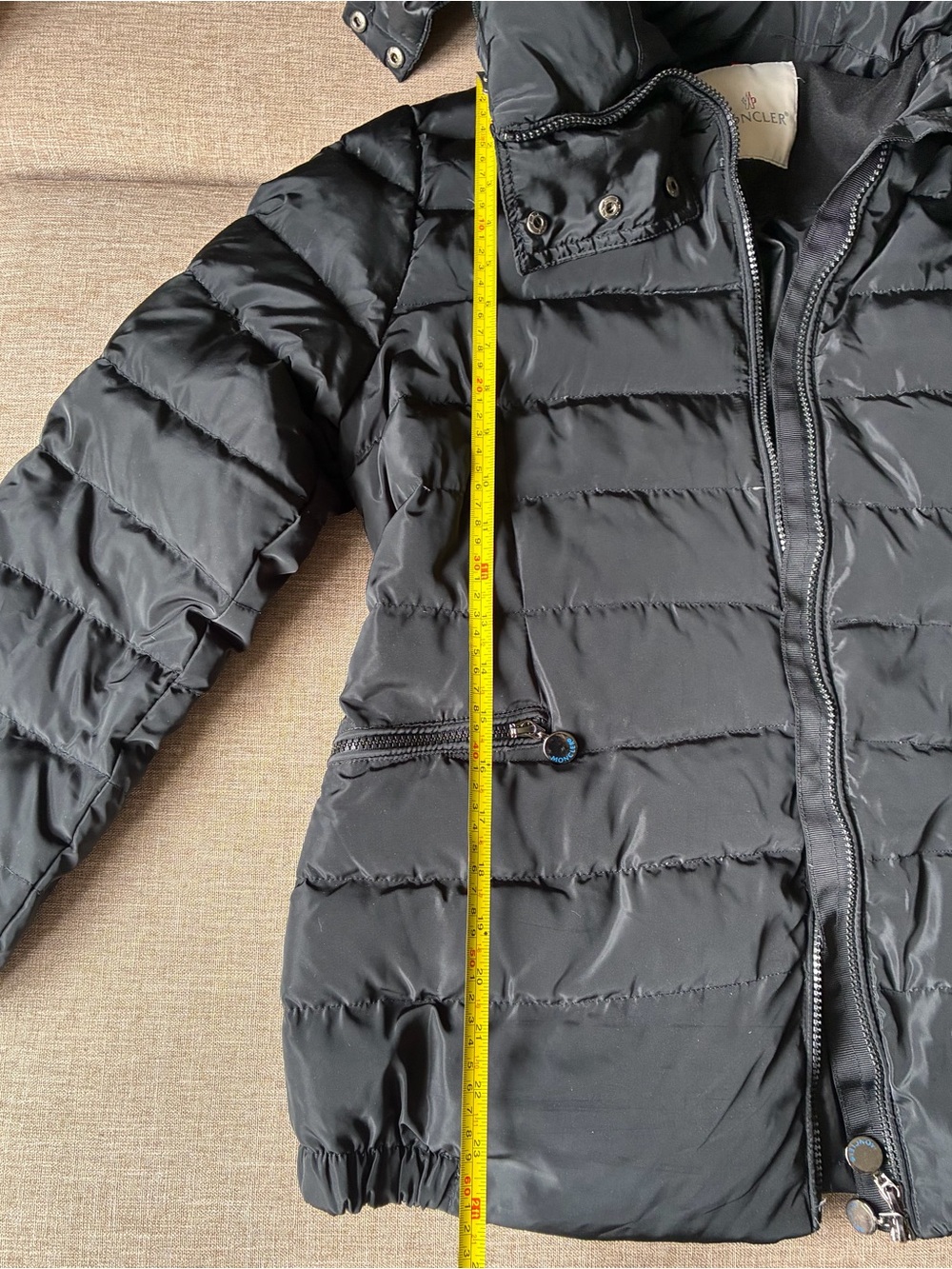 Moncler Black Shiny Quilted Jacket (unsure of authenticity) - Picture 7 of 10
